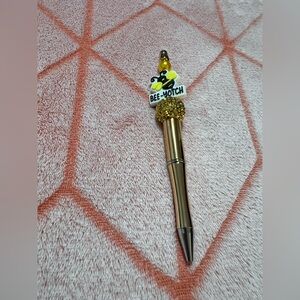 ✨New✨ Hand Beaded Bee-Yotch 🐝 Pen